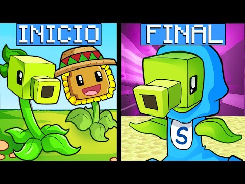 ¡Paso Minecraft pero SOY una PLANTA! ☘️😱 SPARTA356 MINECRAFT PERO