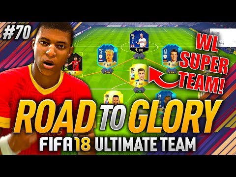 WEEKEND LEAGUE SUPER TEAM! FIFA 18 ROAD TO GLORY #70