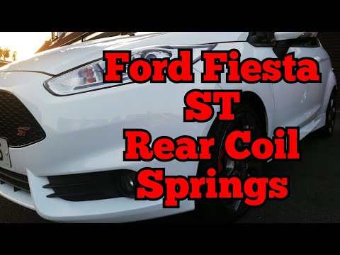 Ford Fiesta ST Rear Coil Springs Replace