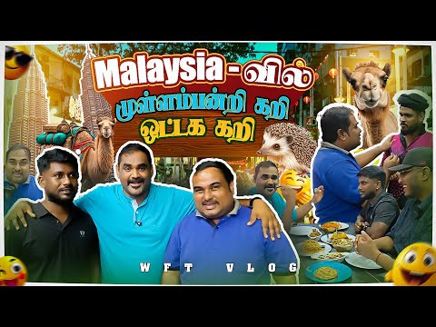 மலேசியாவில் முள்ளமன்றி கறி ஒட்டகக் கறியா....| ஒட்டகப்பால் டீ வேறயா...! 🫨 | WFT Vlog