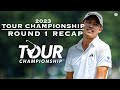 2023 Tour Championship Round 1 RECAP: Morikawa (-10) ATOP LEADERBOARD After Strong Round.