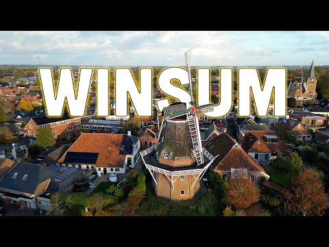 📍Winsum van Boven in 4K | Prachtige Dronebeelden van het Mooiste Dorp van Nederland 🇳🇱