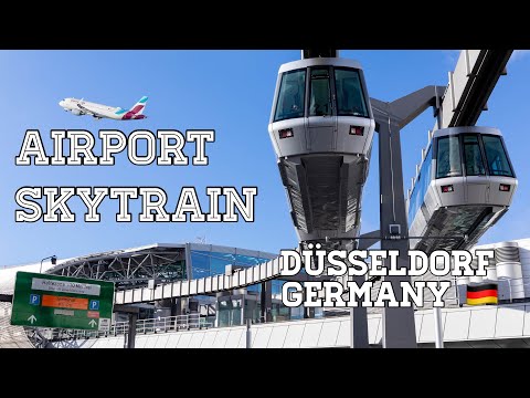 SkyTrain Düsseldorf | Airport transfer | #skytrain #düsseldorf #germany #airport
