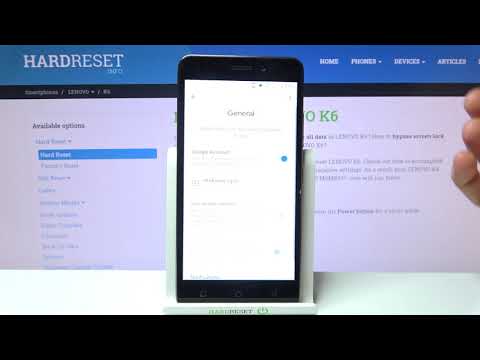 How to Turn Off Google Assistant in LENOVO K6 -  Disable Voice Assistant