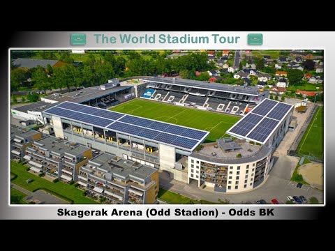 Skagerak Arena (Odd Stadion) - Odds BK - The World Stadium Tour