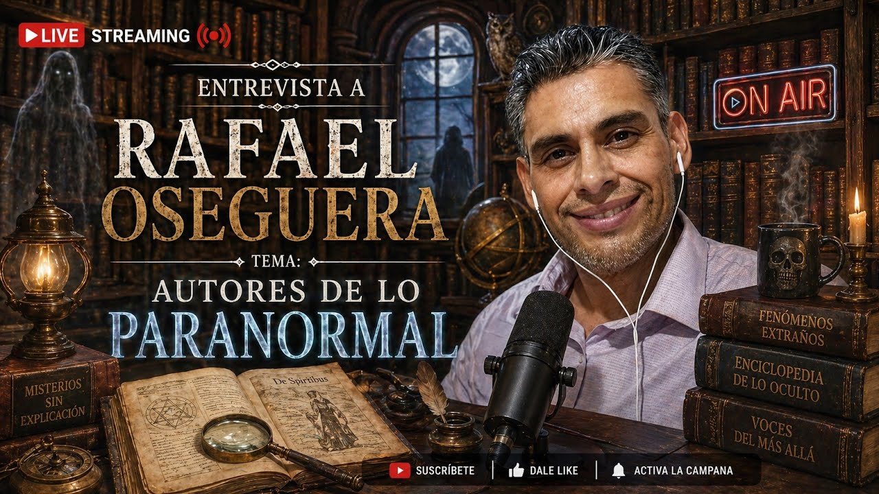 Autores de lo Paranormal con Rafael Oseguera / Podcast Oxlack