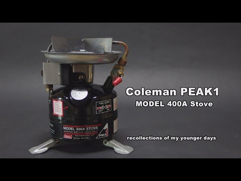 COLEMAN PEAK1 MODEL 400a Stove