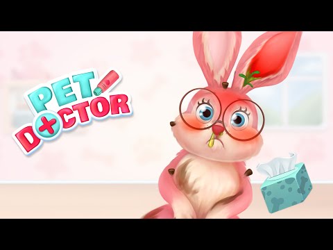 Pet Doctor - Cute Bunny Gameplay - Animal Games For Kids (IOS & Android) - YouTube