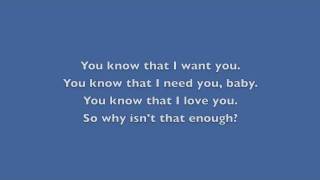 Meat Loaf-Why Isn&#39;t That Enough (with lyrics)