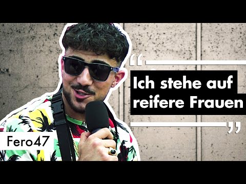 FERO47 Interview: Erstes Live-Konzert, Verhältnis zu älteren Frauen, Kontakt mit Will Smith