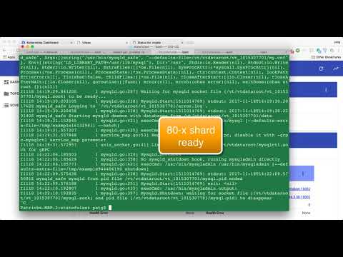 Vitess Statefulset Demo