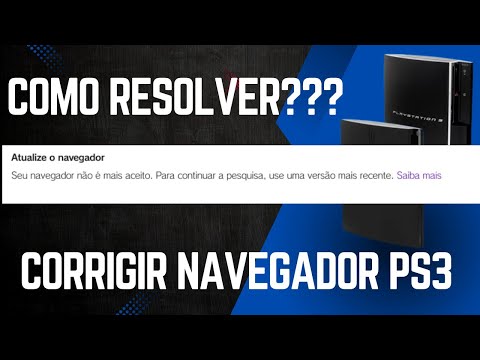 HOW TO FIX THE PS3 BROWSER (STEP BY STEP) UPDATE THE BROWSER
