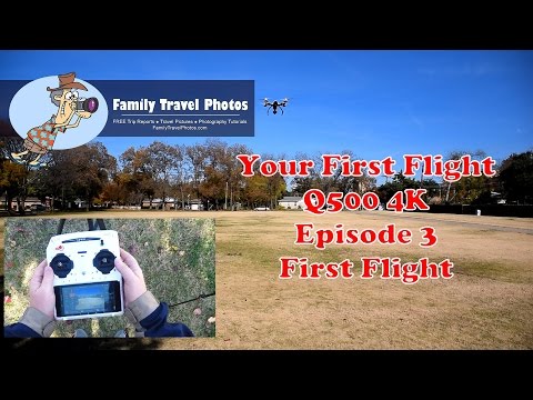 Episode 3 - How to Fly Your 1st Flight With Yuneec Q500 4K: First Flight