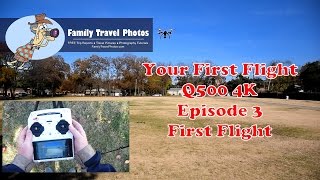 Episode 3 - How to Fly Your 1st Flight With Yuneec Q500 4K: First Flight