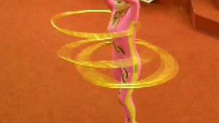 Acrobatic Performance (Hula Girl)