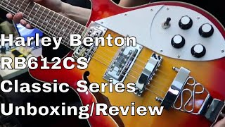 Video thumbnail for Harley Benton RB 612CS Classic Series. Unboxing, review and playthrough by Jon is just TOO LouD!!