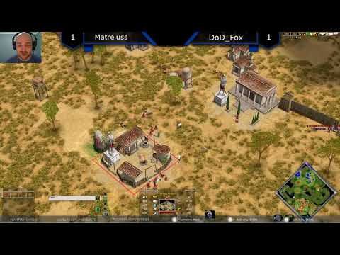 Matreiuss vs DoD_Fox - Age of Mythology: The Titans (Game 3) ft. ChronoJJ