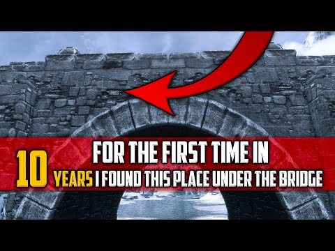 "Can't Believe It Took Me 10 Years To Find This Place Under The Bridge In Windhelm!!"