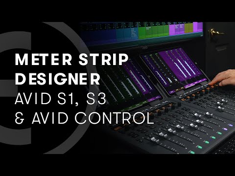 EUCON: Meter Strip Designer for Avid Control