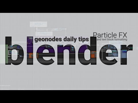 Light bulb message | blender geonodes daily, tip 13