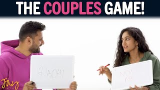 HOW WELL Do You Know Your PARTNER? - Play THIS GAME! | Jay &amp; Radhi Shetty