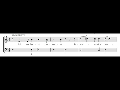 LUIGI ROSSI: Sol per breve momento (Il Palazzo Incantato) PDF SCORE