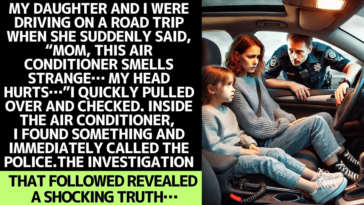 MY DAUGHTER SAID THE AIR CONDITIONER SMELLED STRANGE… THEN THE POLICE UNCOVERED THE TRUTH."