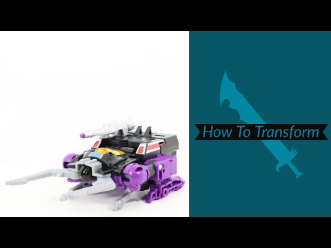 How To Transform: Transformers Legacy Evolution Shrapnel