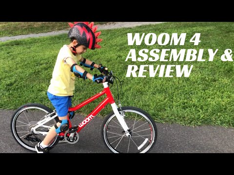 WOOM 4  20 Inch Kids Bike Assembly and Review / WOOM 超輕形兒童自行車開箱組裝