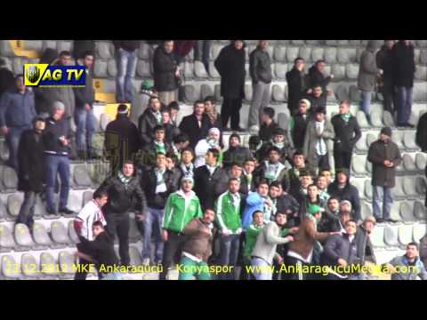 MKE Ankaragücü - Konyaspor Konya'lıların Tahrik Anı HQ 720p (23.12.2012 Ankaragucumedya.com)