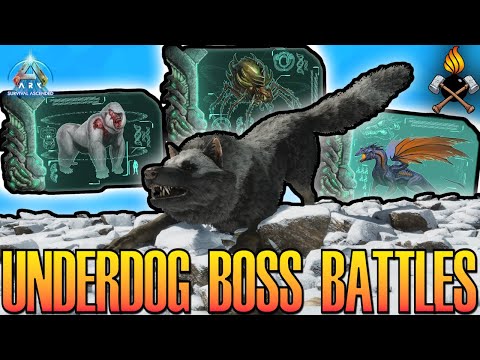 Direwolf vs. The Island Bosses! [Underdog Boss Battles!]