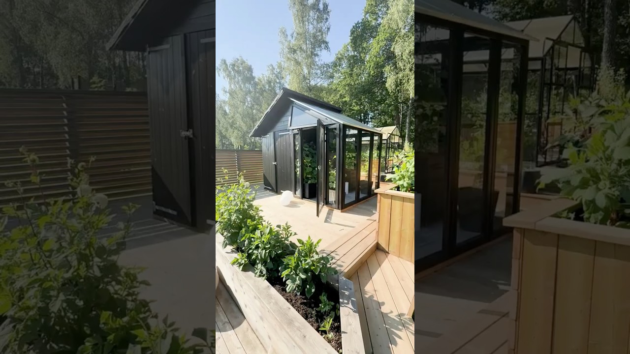 Geräteraum/Gewächshaus – 6,6 m² – unbehandelt