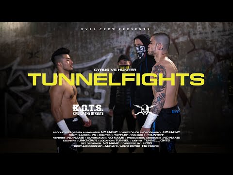 King of The Streets: Tunnel Fights - Cyrus [Streetfighter] VS Hunter [The Family Oi! Hooligan]