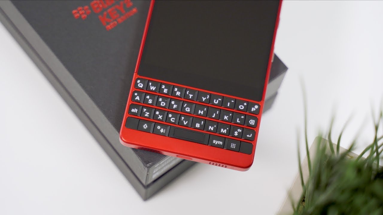 BlackBerry KEY2 "Red Edition" Unboxing