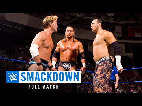 FULL MATCH: Triple H vs. Chris Jericho vs. Matt Hardy | Triple Threat Match: Oct. 3,  2008