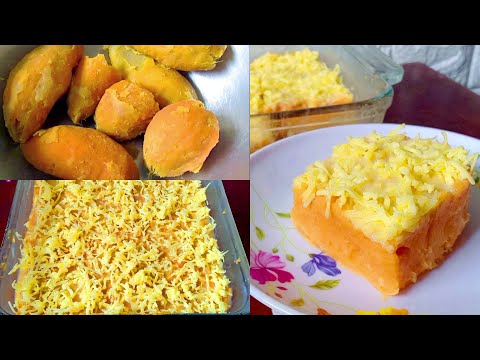 Camote Delight Recipe l Sweet Potato Cake l How To Make Camote Delight