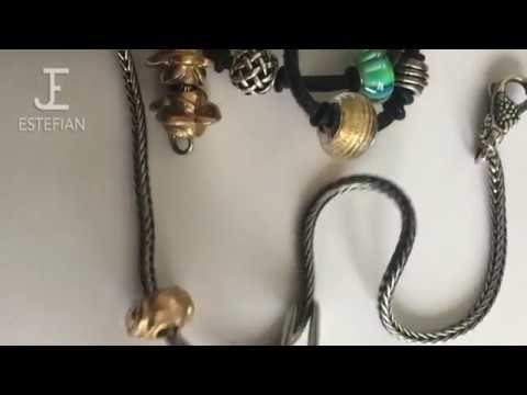 Rosa Unica - Bead in bronzo