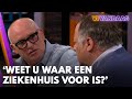 René tegen viroloog Van Ranst: 'Weet u waar een ziekenhuis voor is?' | VI VANDAAG