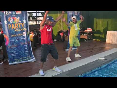 Aqua zumba pool party session -1
