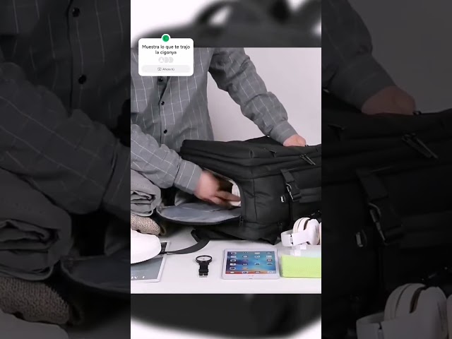 Vídeo relacionado con Kono Mochila para Portátil 15,6 Pulgadas Mujer, Gran Capacidad, Impermeable con Bolsillo para Botella, Ideal para Trabajo, Universidad, Viajes(Caqui/Beige)