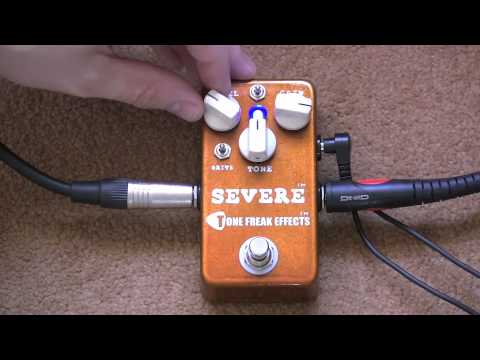 Tone Freak Severe Distortion Pedal Review - Yamaha AES 720