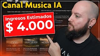 Así Puedes GANAR +4.000 USD al Mes con un Canal de Música con IA