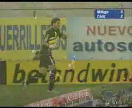 Jornada 19 Málaga 0-2 Cádiz C.F. Temporada 05-06