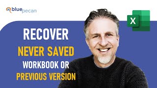 Recover UNSAVED Excel File | & Recover PREVIOUS VERSION of Excel File That Has Been Saved Over