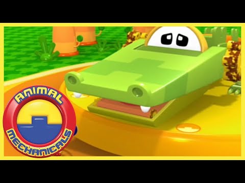 Animal Mechanicals 322 - Mechana Rhino Ring Toss Island | Full Episode HD | Cartoons for Kids