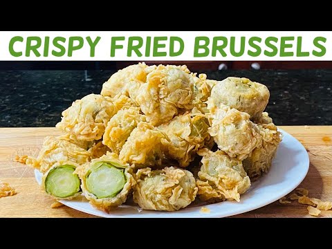 How To Cook Perfectly Crispy Fried Brussels Sprouts | Crispy Brussels Sprouts Recipe