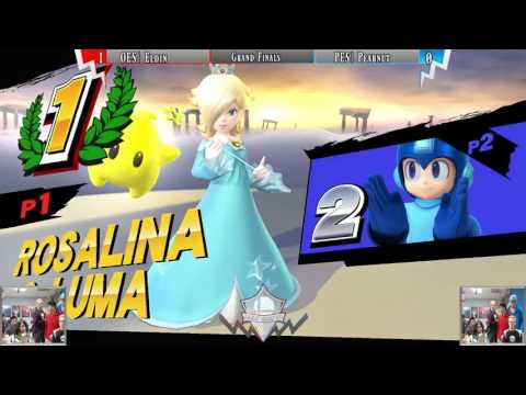 December Sunday Smash Off Grand Finals Set 2 PES Peabnut (Mega Man) vs OeS Eldin (Rosalina & Luma)