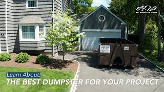 Picking the Right Dumpster for Your Project | Dumpster Size Comparison
