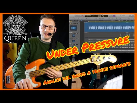 Analisi Under Pressure (Queen) basso a tracce separate di John Deacon TUTORIAL