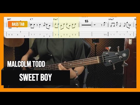Malcolm Todd - Sweet Boy (Bass Cover with Tab)